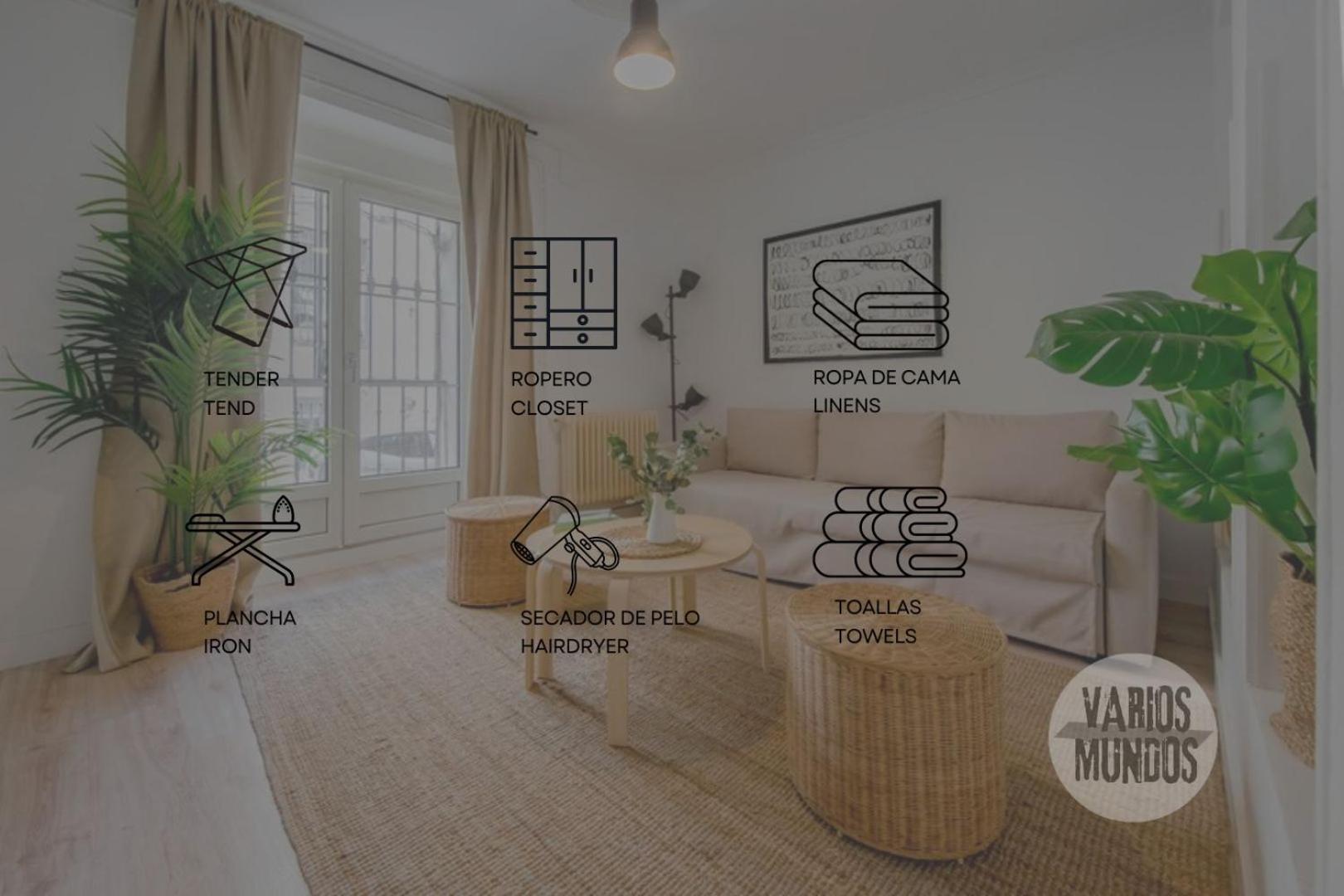 Nuevo Apt De 9Pax En La Cava Alta Centro De Madrid E1 外观 照片