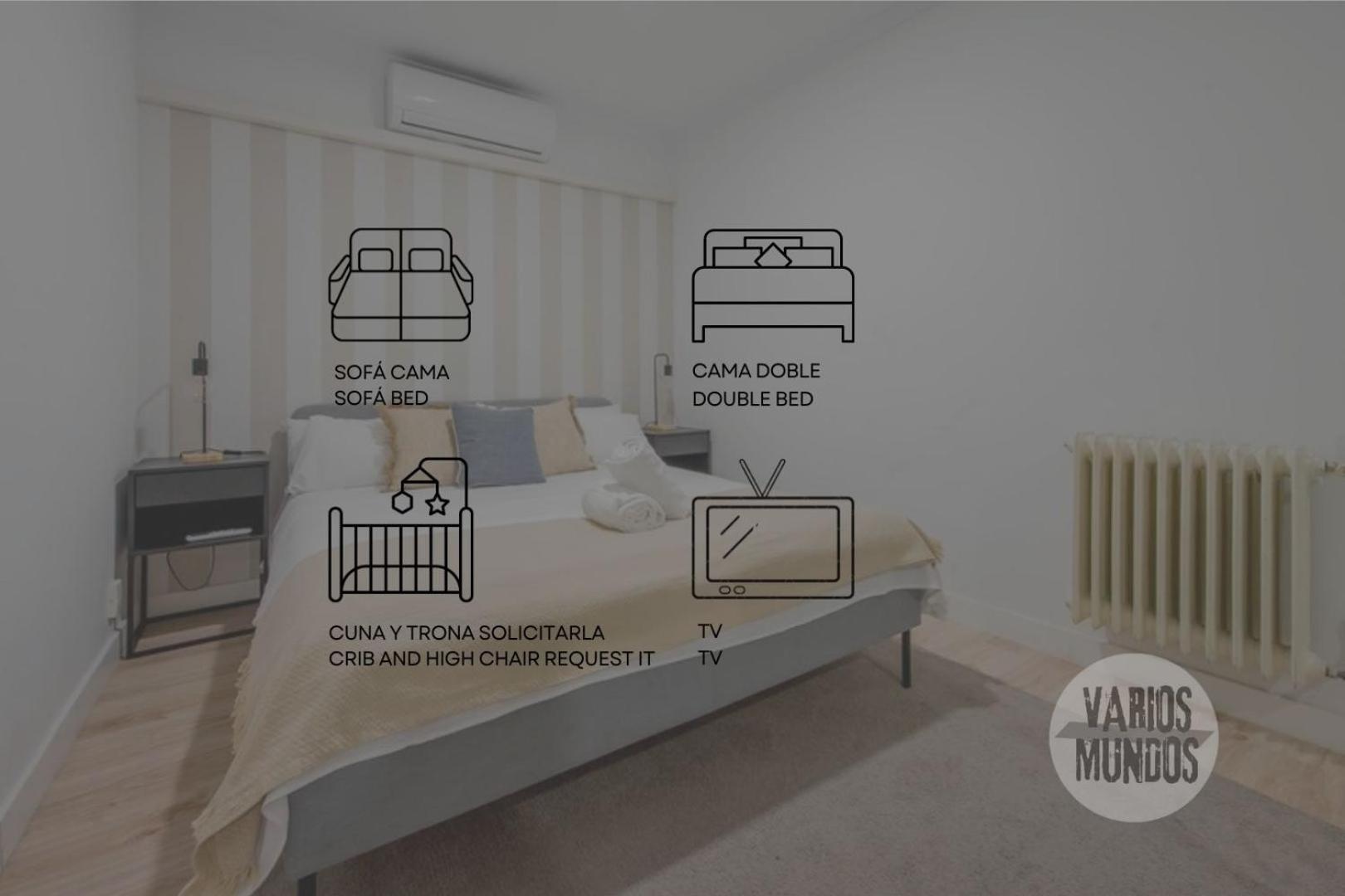 Nuevo Apt De 9Pax En La Cava Alta Centro De Madrid E1 外观 照片